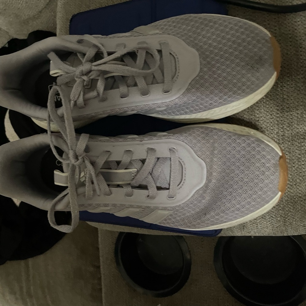 adidas Gray Athletic Shoes